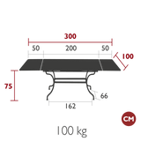 Romane Extending Table - Cedar Nursery - Plants and Outdoor Living