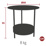 Salsa Pedestal Table - Cedar Nursery - Plants and Outdoor Living