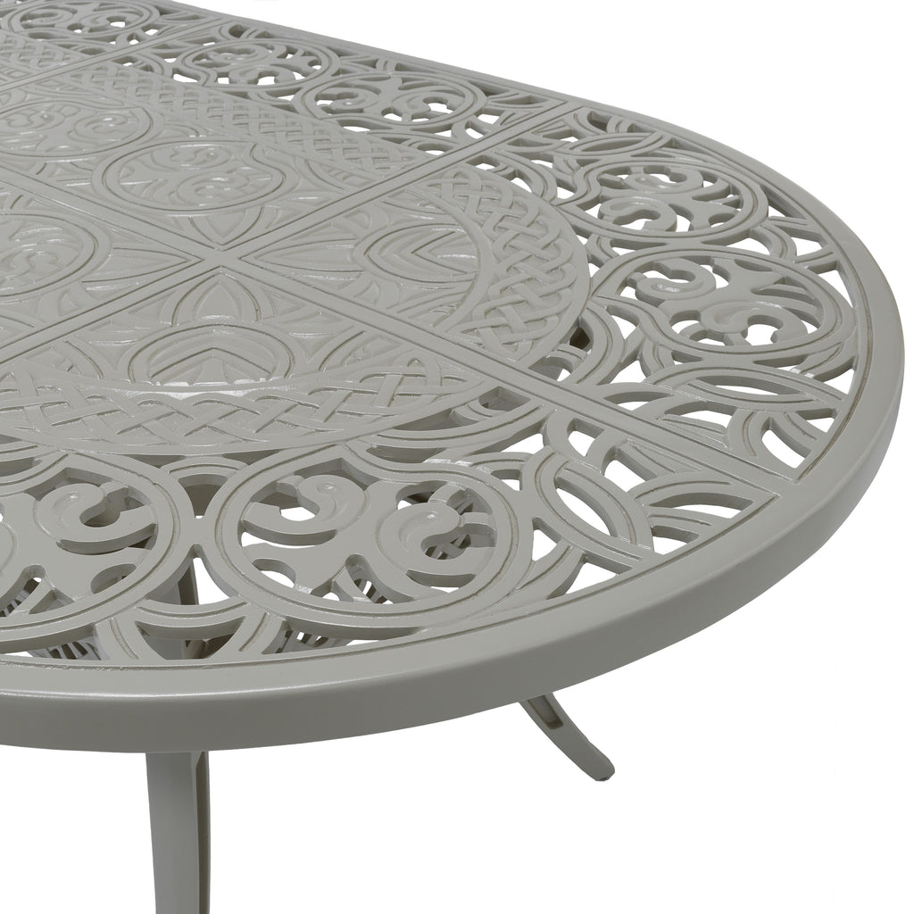 Scroll Oval Dining Table