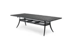 Scroll 2750mm Rectangular Aluminium Dining Table - Scroll Collection by Oxleys outdoor furniture
