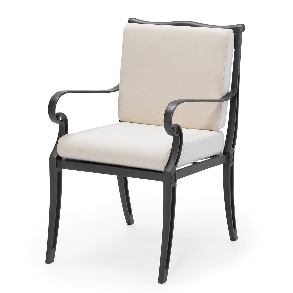 Scroll Metal Outdoor Armchair - Scroll Collection by Oxleys outdoor furniture
