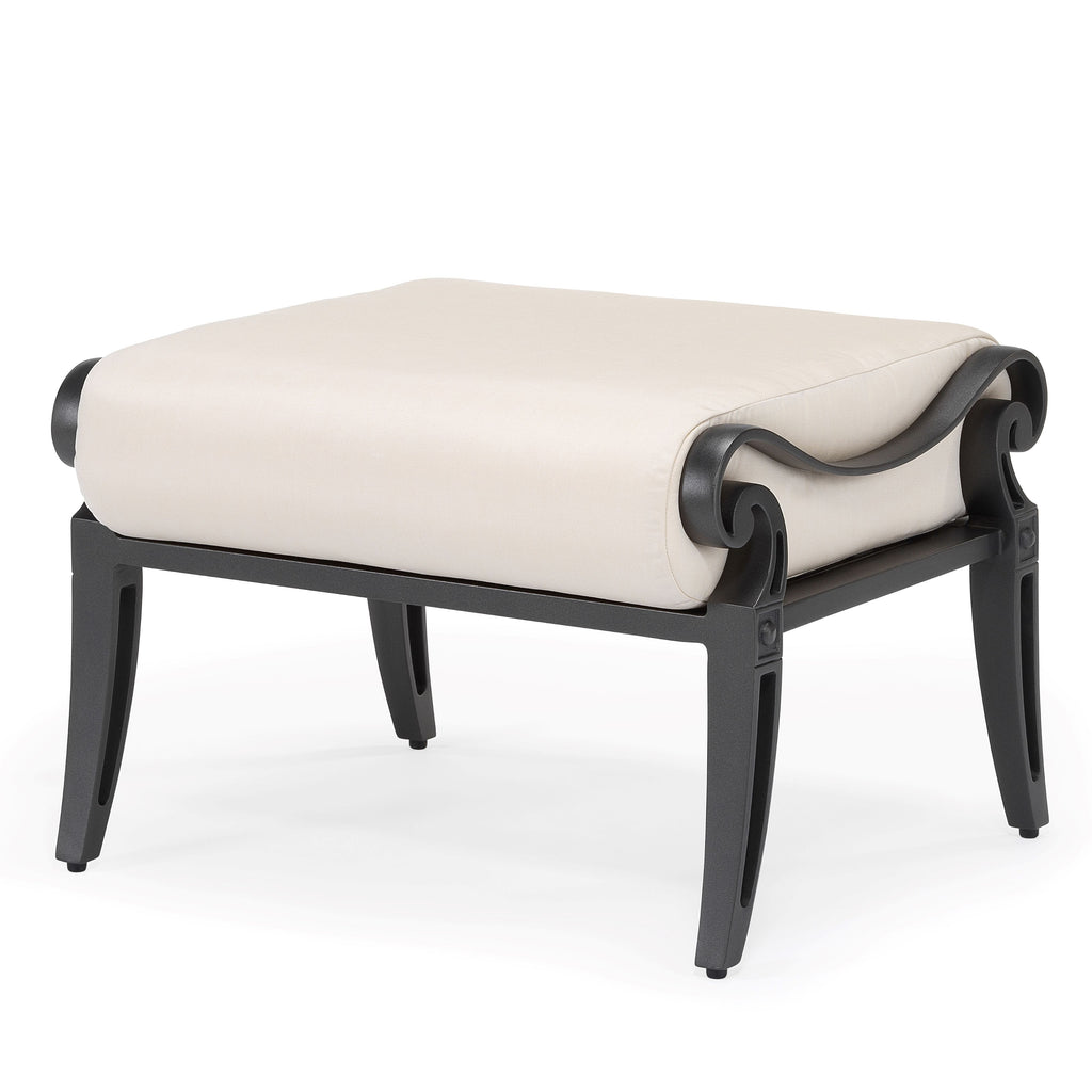 Scroll Outdoor Ottoman - Scroll Collection by Oxleys outdoor furniture