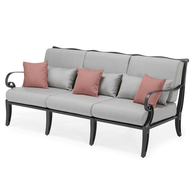 Scroll Triple Garden Sofa - Scroll Collection by Oxleys outdoor furniture