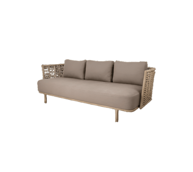 Sense 3 - Seater Sofa - Cedar Nursery - Plants and Outdoor Living