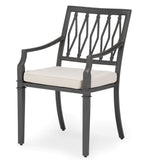 Sienna Metal Outdoor Armchair - Sienna Collection by Oxleys outdoor furniture