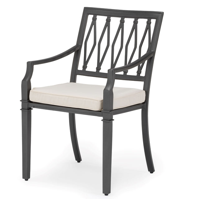 Sienna Metal Outdoor Armchair - Sienna Collection by Oxleys outdoor furniture