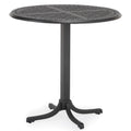 Sienna Metal Outdoor Pedestal Table - Sienna Collection by Oxleys outdoor furniture