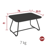Sixties Low Table - Cedar Nursery - Plants and Outdoor Living