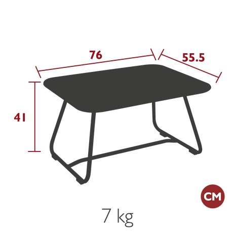 Sixties Low Table - Cedar Nursery - Plants and Outdoor Living