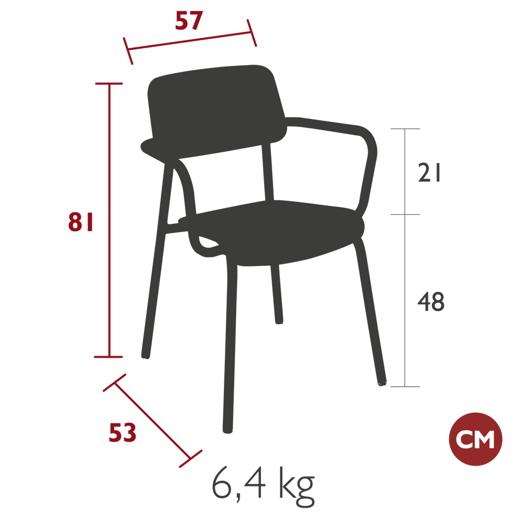 Studie Armchair - Cedar Nursery - Plants and Outdoor Living