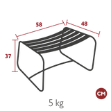 Surprising Lounge Teak Footrest - Cedar Nursery - Plants and Outdoor Living