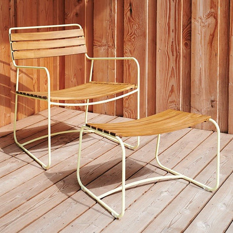 Surprising Lounge Teak Footrest - Cedar Nursery - Plants and Outdoor Living