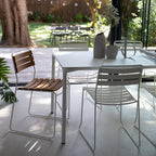 Surprising Teak Dining Chair - Cedar Nursery - Plants and Outdoor Living