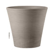Terracotta Primitivo Conico Planter - Cedar Nursery - Plants and Outdoor Living