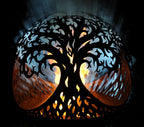Tree of Life Sphere Firepit - Cedar Nursery - Plants and Outdoor Living