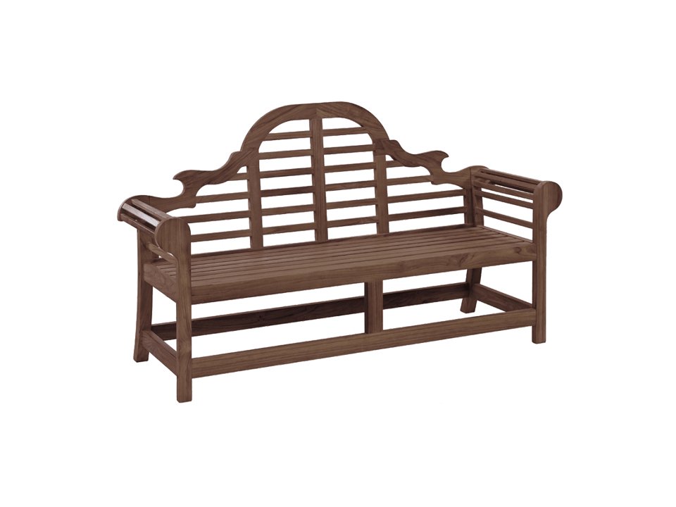 Sherwood Lutyens Bench 6ft - available direct from Cedar Nursery, Surrey.
