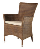 San Marino Square Top Armchair. Buy online from Cedar Nursery, suppliers of Alexander Rose outdoor furniture.