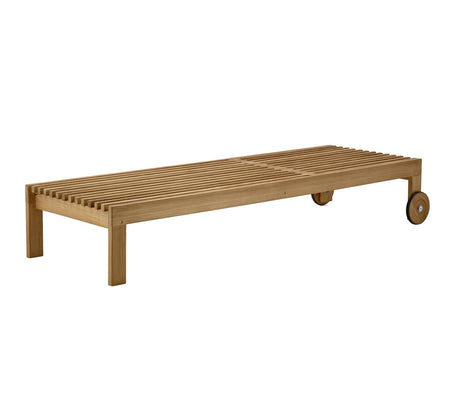 Amaze Teak Sunbed - Cedar Nursery - Plants and Outdoor Living