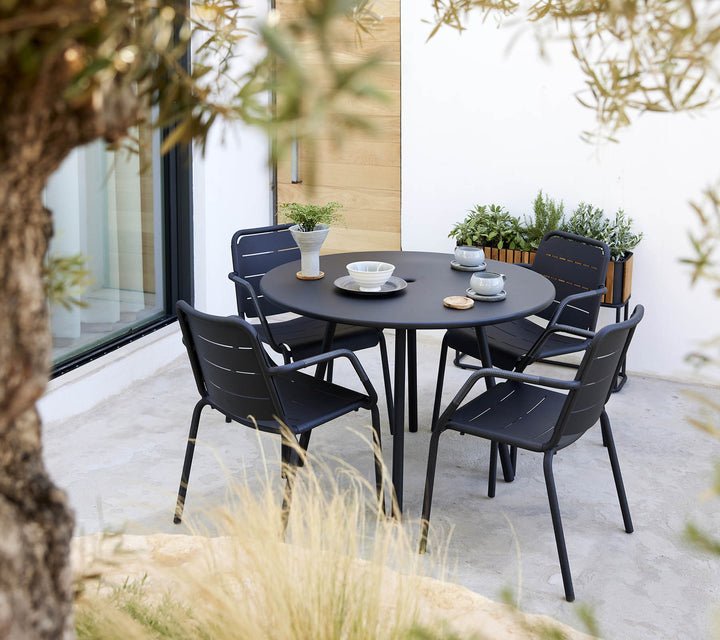Copenhagen Armchair, Stackable - Cedar Nursery - Plants and Outdoor Living
