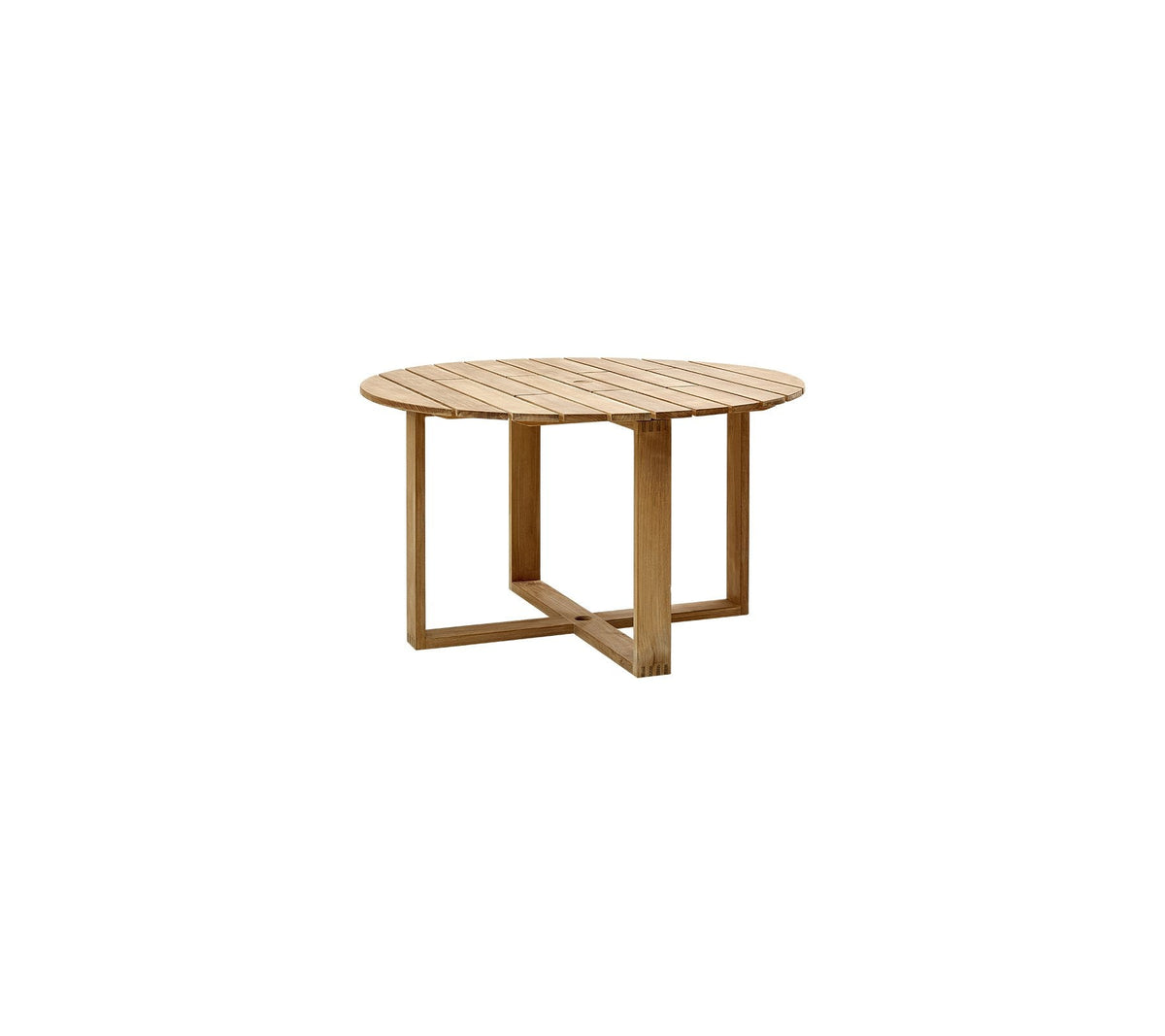 Endless Teak Round Dining Table - Cedar Nursery - Plants and Outdoor Living