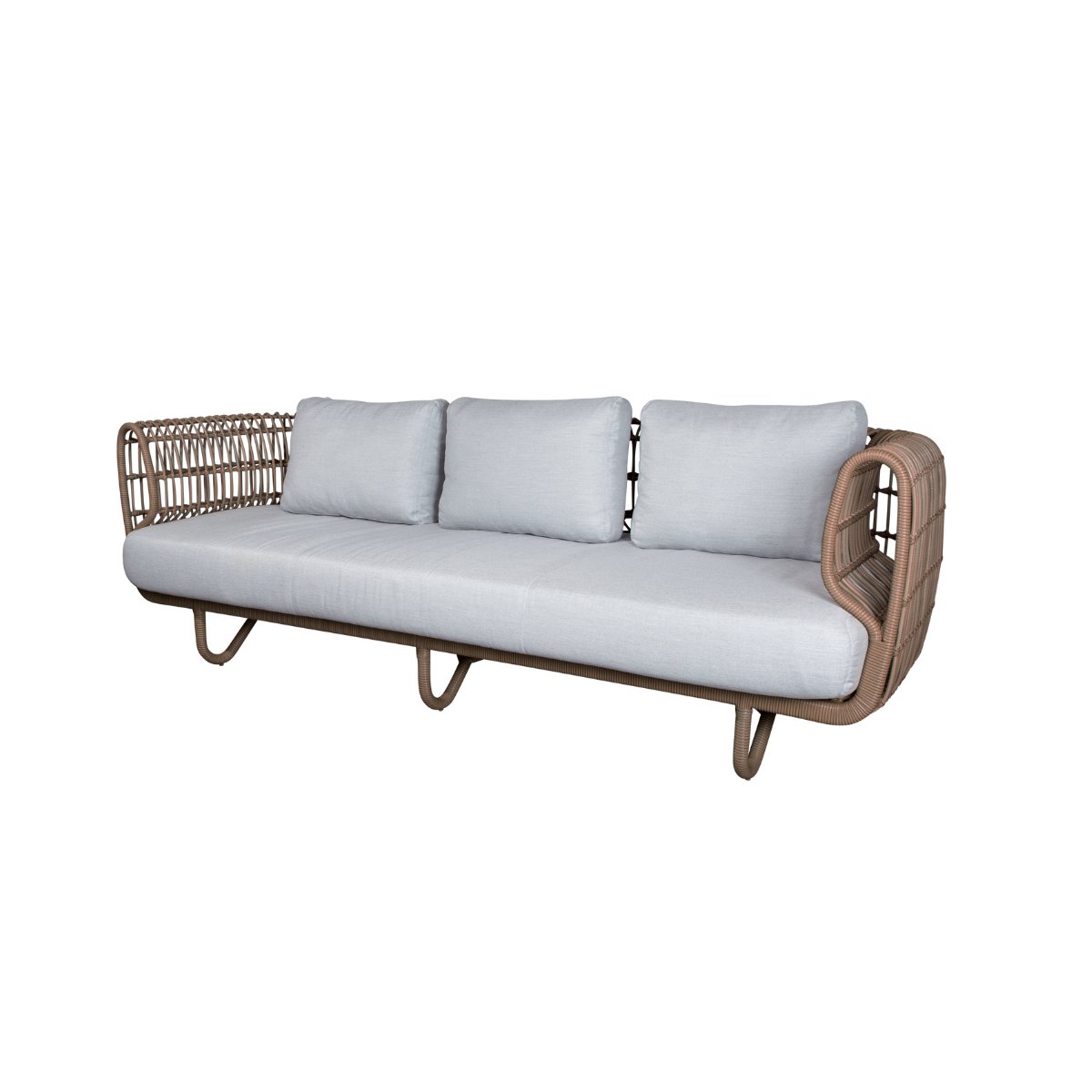 Ex-Display Nest 3-Seater Sofa with Light Grey Cushions – Cedar Nursery ...