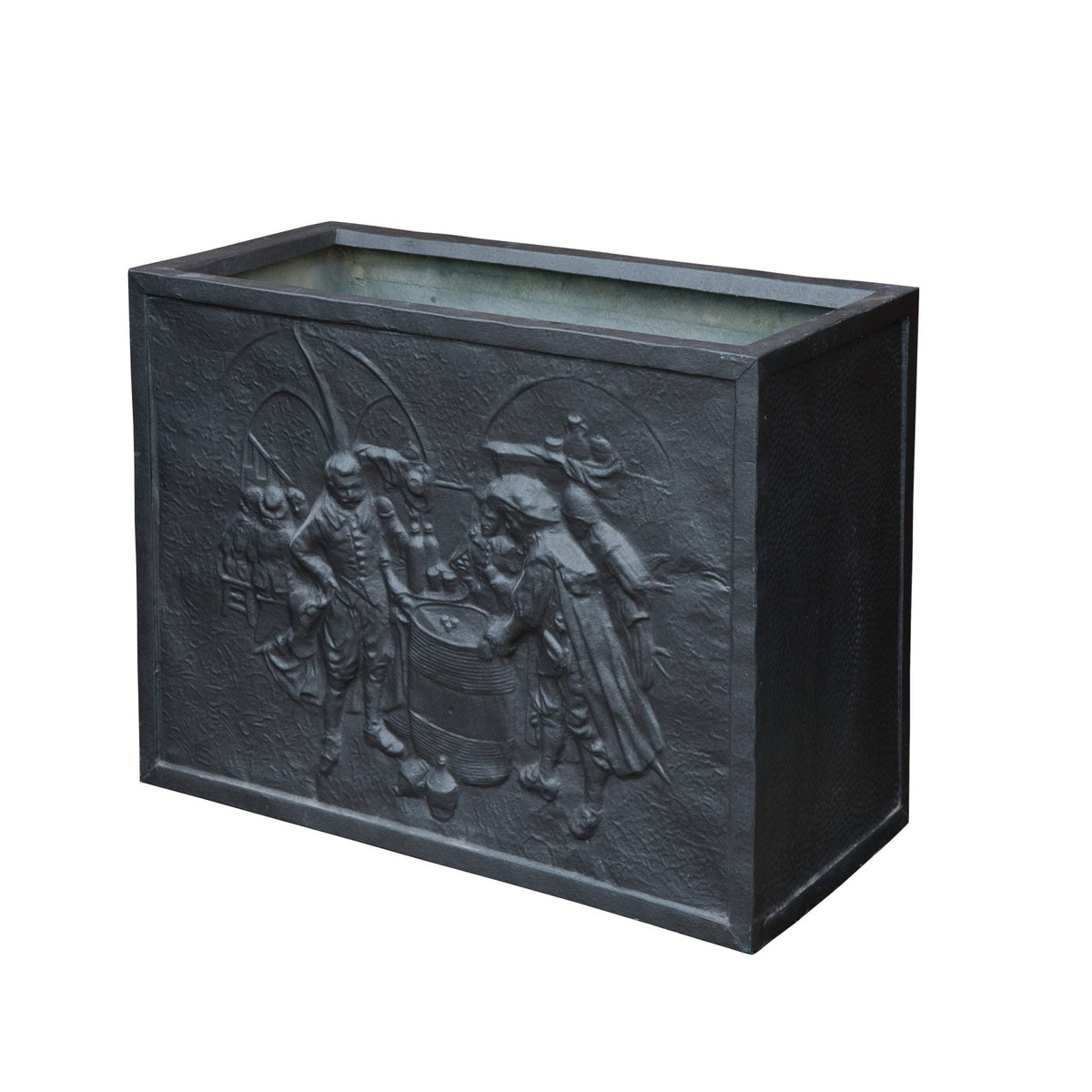Fibreglass Barrel Planter - Cedar Nursery - Plants and Outdoor Living