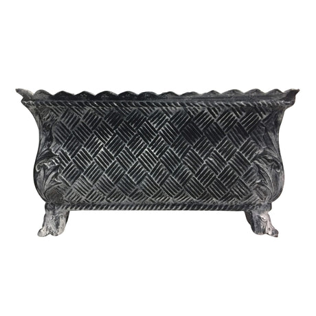 Fibreglass Basketweave Planter - Cedar Nursery - Plants and Outdoor Living