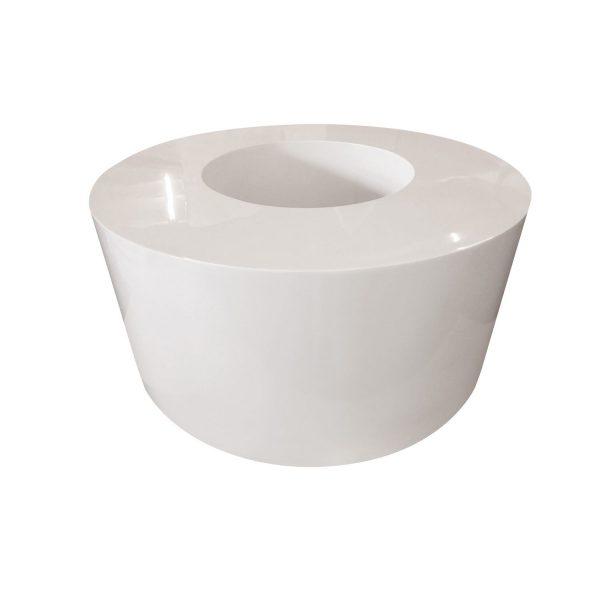 Fibreglass Eton Round Seating Planter - Cedar Nursery - Plants and Outdoor Living