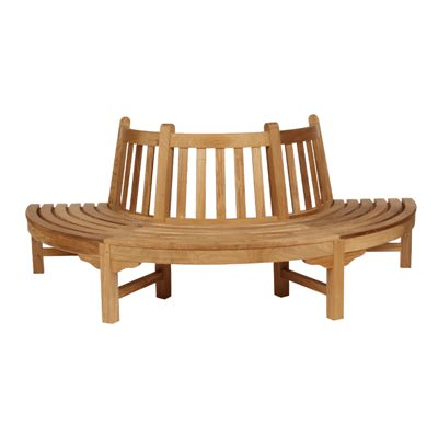 Glenham Teak Round Tree Seat - Cedar Nursery - Plants and Outdoor Living