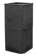 Fibreglass Ribbed Tall Planter