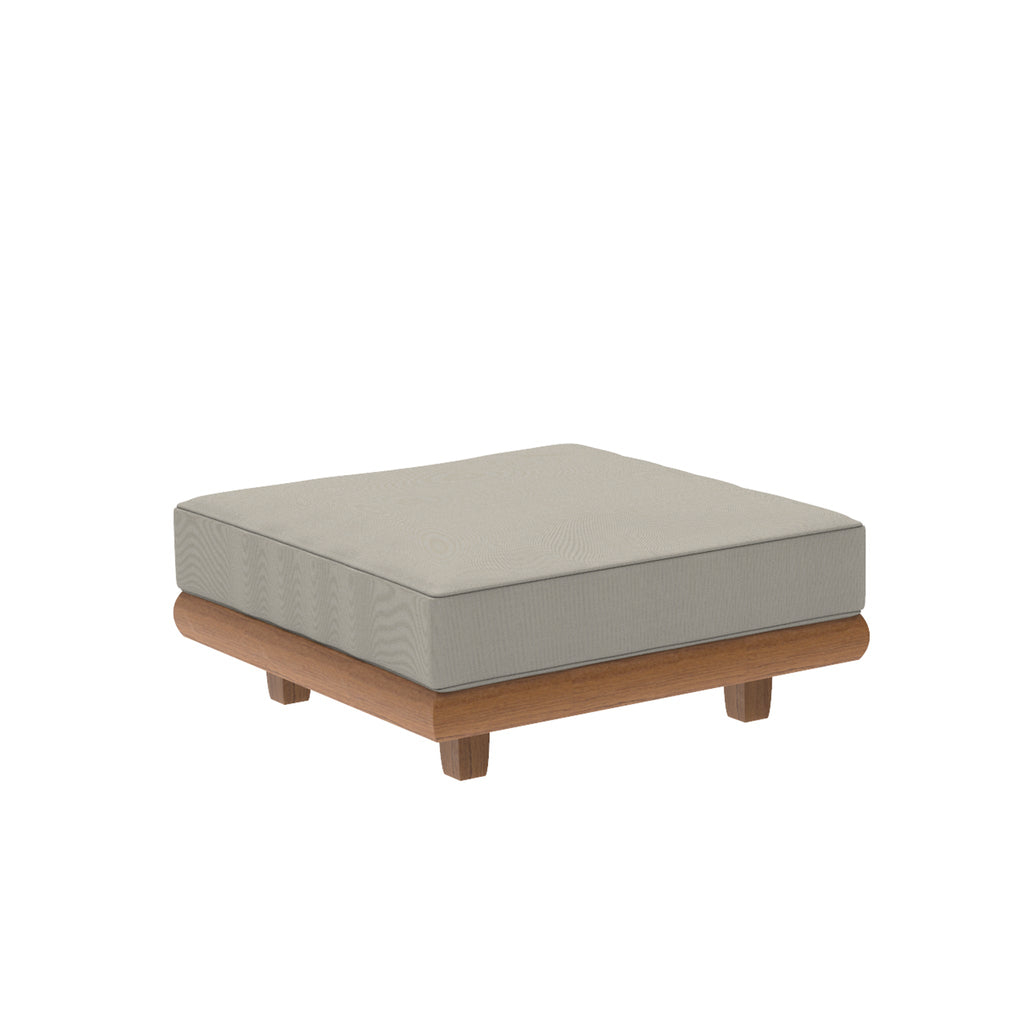 Sorrento Teak Ottoman - Cedar Nursery - Plants and Outdoor Living